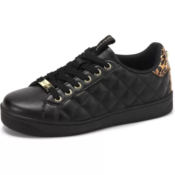 LUCKY STEP Women‘s Fashion Sneakers Classic Casual Tennis Lace up PU Leather Walking Shoes Comfortable Non Slip Sneakers