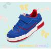 imageLUCKY STEP Kids Slip On Sneaker Comfort Casual Running Tennis School Low Top Sneaker Strap Athletic Walking Shoes for ChildrenBoysGirlsRoyal Blue