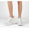 imageLUCKY STEP Women Chunky Platform Dad Colorblock White Neon Green Fuchsia Hologram Silver Casual LaceUp Walking SneakersWhite Rhinestone