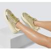 imageLUCKY STEP Platform Glitter Sneakers for Women Fashion Sparkly Bling Shiny Low Top Tennis Sneakers Faux Leather Casual Walking ShoesGold Glitter