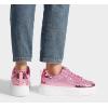 imageLUCKY STEP Platform Glitter Sneakers for Women Fashion Sparkly Bling Shiny Low Top Tennis Sneakers Faux Leather Casual Walking ShoesPink Glitter