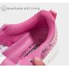 imageLUCKY STEP Platform Glitter Sneakers for Women Fashion Sparkly Bling Shiny Low Top Tennis Sneakers Faux Leather Casual Walking ShoesPink Glitter