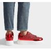 imageLUCKY STEP Platform Glitter Sneakers for Women Fashion Sparkly Bling Shiny Low Top Tennis Sneakers Faux Leather Casual Walking ShoesRed Glitter
