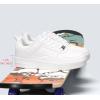 imageLUCKY STEP Women Fashion Sparkle Rhinestone Sneakers White Leather Low Top Tennis Shoes Lace Up Casual Comfortable Walking ShoeAll White