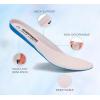 imageLUCKY STEP Womens Air Cushion Fashion Sneakers Platform Casual Walking Resistant Tennis Shoes Hologram Leather Comfortable Travel SneakersNude