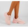 imageLUCKY STEP Womens Air Cushion Fashion Sneakers Platform Casual Walking Resistant Tennis Shoes Hologram Leather Comfortable Travel SneakersNude