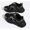 imageLUCKY STEP Womens Chunky Rhinestone Fashion Sneakers  Sparkly Platform Thick Dad Rave Mesh Walking ShoesBlack Rhinestone