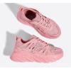 imageLUCKY STEP Womens Chunky Rhinestone Fashion Sneakers  Sparkly Platform Thick Dad Rave Mesh Walking ShoesPink Rhinestone