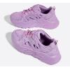 imageLUCKY STEP Womens Chunky Rhinestone Fashion Sneakers  Sparkly Platform Thick Dad Rave Mesh Walking ShoesPurple Rhinestone