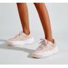 imageLUCKY STEP Womens Platform Fashion Sneakers Lace up Casual Faux Leather Comfortable Thick Sole Tennis Walking ShoesPink