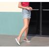 imageLUCKY STEP Glitter Sneakers Lace up  Fashion Sneakers  Sparkly Shoes for WomenGold