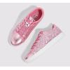 imageLUCKY STEP Glitter Sneakers Lace up  Fashion Sneakers  Sparkly Shoes for WomenHot Pink