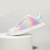 imageLUCKY STEP Glitter Sneakers Lace up  Fashion Sneakers  Sparkly Shoes for WomenRainbow