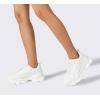 imageLUCKY STEP Womens 90s Chunky Sneakers Sparkly Bling Rhinestone Rope Platform Casual Thick Dad Rave Walking ShoesWhite Pu