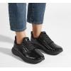 imageLUCKY STEP Womens Metallic Fashion Sneaker Leatherette Studded Jogger Lightweight Casual Walking ShoesAll Black