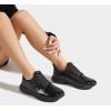 imageLUCKY STEP Womens Metallic Fashion Sneaker Leatherette Studded Jogger Lightweight Casual Walking ShoesAll Black