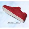 imageLUCKY STEP Platform Rhinestone Fashion Glitter Sneakers  Sparkly Bling Bedazzled Wedding Bridal Shiny Shoes for WomenRed Rhinestone