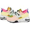 imageLUCKY STEP Womens Climbing Hiking Retro Jogger Cliff Sneakers Running Sport Trainer ShoesHologram GreenMulti