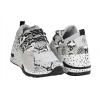 imageLUCKY STEP Womens Climbing Hiking Retro Jogger Cliff Sneakers Running Sport Trainer ShoesWhite Snake