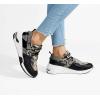 imageLUCKY STEP Womens High Heel Wedge Sneakers Fashion Cliff Platform Retro Lace Up Casual ShoesBlackGold Snake