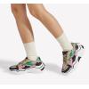 imageLUCKY STEP Womens Platform Colorful Fashion Sneakers Retro Colorblock Stylish Cute Chunky Dad Walking ShoesBlackGreen
