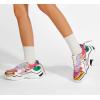 imageLUCKY STEP Womens Platform Colorful Fashion Sneakers Retro Colorblock Stylish Cute Chunky Dad Walking ShoesPurpleFushia