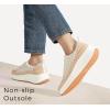 imageLUCKY STEP Womens Platform Sneakers Rhinestone Fashion Chunky Casual Sparkly Retro Braided Walking ShoesBeigeBrown Mesh