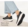 imageLUCKY STEP Womens Platform Sneakers Rhinestone Fashion Chunky Casual Sparkly Retro Braided Walking ShoesBlack Rhinestone