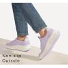 imageLUCKY STEP Womens Platform Sneakers Rhinestone Fashion Chunky Casual Sparkly Retro Braided Walking ShoesPurple Woven