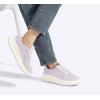 imageLUCKY STEP Womens Platform Sneakers Rhinestone Fashion Chunky Casual Sparkly Retro Braided Walking ShoesPurple Woven