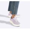 imageLUCKY STEP Womens Platform Sneakers Rhinestone Fashion Chunky Casual Sparkly Retro Braided Walking ShoesPurple Woven