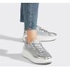 imageLUCKY STEP Womens Platform Sneakers Rhinestone Fashion Chunky Casual Sparkly Retro Braided Walking ShoesSilver Glitter