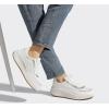 imageLUCKY STEP Womens Platform Sneakers Rhinestone Fashion Chunky Casual Sparkly Retro Braided Walking ShoesWhite Nylon