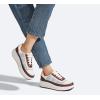 imageLUCKY STEP Womens Platform Sneakers Rhinestone Fashion Chunky Casual Sparkly Retro Braided Walking ShoesWinePink Knit