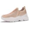 Beige Rhinestone
