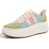 Pink/Yellow Multi Knit