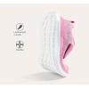 imageLUCKY STEP Boys Girls Sneakers Kids Shoes Unisex Walking Running School Athletic Hook and Loops Strap Breathable Tennis Shoes for ToddlerLittle KidBig KidFushia