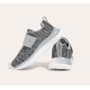 imageLUCKY STEP Boys Girls Sneakers Kids Shoes Unisex Walking Running School Athletic Hook and Loops Strap Breathable Tennis Shoes for ToddlerLittle KidBig KidGrey