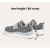 imageLUCKY STEP Boys Girls Sneakers Kids Shoes Unisex Walking Running School Athletic Hook and Loops Strap Breathable Tennis Shoes for ToddlerLittle KidBig KidGrey