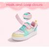 imageLUCKY STEP Girls Glitter Sneakers Slip On Hook and Loops Athletic Sparkly Beads Casual Tennis School Party Cute Running Shoes for ChildrenGirlsKidsGreenYellow