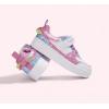 imageLUCKY STEP Girls Glitter Sneakers Slip On Hook and Loops Athletic Sparkly Beads Casual Tennis School Party Cute Running Shoes for ChildrenGirlsKidsWhitePurple