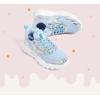 imageLUCKY STEP Girls Kids Butterfly Running Sneaker Tennis Sparkle Mesh Athletic School Gym Laceup Walking Shoes for ToddlerLittle KidBig KidLight Blue