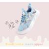 imageLUCKY STEP Girls Kids Butterfly Running Sneaker Tennis Sparkle Mesh Athletic School Gym Laceup Walking Shoes for ToddlerLittle KidBig KidLight Blue