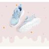 imageLUCKY STEP Girls Kids Butterfly Running Sneaker Tennis Sparkle Mesh Athletic School Gym Laceup Walking Shoes for ToddlerLittle KidBig KidLight Blue