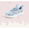 imageLUCKY STEP Girls Kids Butterfly Running Sneaker Tennis Sparkle Mesh Athletic School Gym Laceup Walking Shoes for ToddlerLittle KidBig KidLight Blue