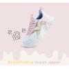 imageLUCKY STEP Girls Kids Butterfly Running Sneaker Tennis Sparkle Mesh Athletic School Gym Laceup Walking Shoes for ToddlerLittle KidBig KidYellowPink