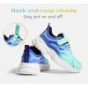 imageLUCKY STEP Kids Shoes Boys Girls UnisexChild Running Tennis Shoes School Students Spring and Autumn Hook and Loops Strap Casual Shoes for ToddlerLittle KidBig KidGreenBlue