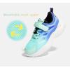imageLUCKY STEP Kids Shoes Boys Girls UnisexChild Running Tennis Shoes School Students Spring and Autumn Hook and Loops Strap Casual Shoes for ToddlerLittle KidBig KidGreenBlue