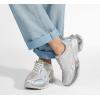 imageLUCKY STEP Womens Air Cushion Rhinestone Fashion Sneakers Chunky Rave Sparkly Casual Comfortable Walking ShoesHologram Silver