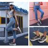 imageLUCKY STEP Womens Fashion Cusual Sneakers Platform Classic Leopard Walking Tennis Travel Shoes Chunky Colorful Lifestyle SneakersBlackBrown Leopard